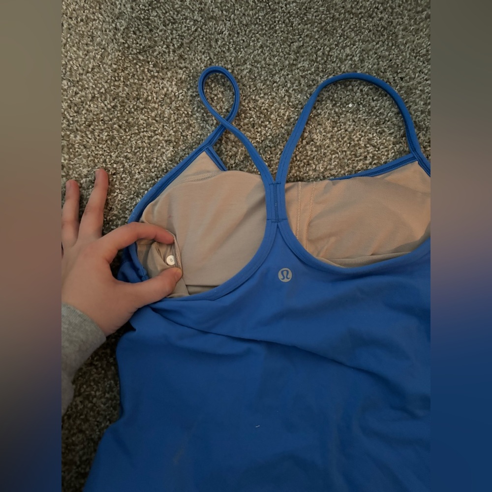 Royal blue Lululemon tank top